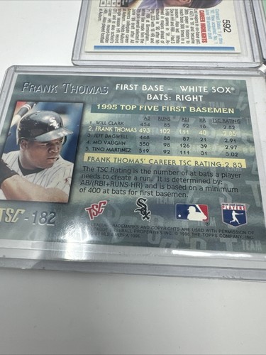 Frank Thomas baseball card lot (9) Cards - Picture 18 of 19