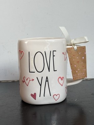 Neu mit Etikett Rae Dunn Love Ya Day Tasse Neu mit Etikett