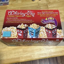 The Original Whirley Pop Stove-Top 3 Minute Popcorn Popper, 6 Quart Capacity