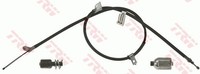 Handbremsseil Seilzug FÜR Nissan Qashqai I (J10, NJ10) - TRW GCH504