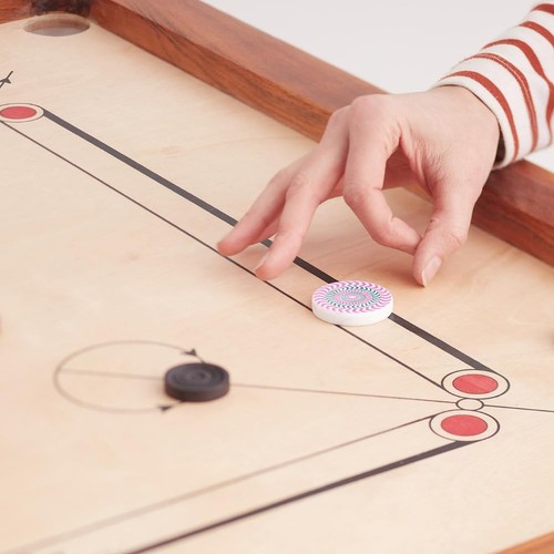 Premium Carrom Board Set – 33 x 33” Official Size Playing Board Including Car... - Picture 5 of 7