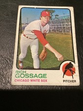 1973 Topps Rich Gossage Rookie Card baseball RC #174 HOF White Sox NY YANKEES