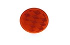 American Motorhome RV Round Amber Reflector 3" 18-1039