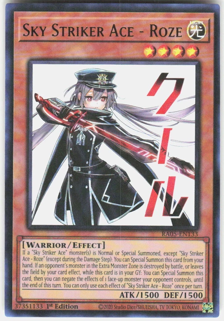 Sky Striker Ace - Roze RA05-EN133 Rarity Collection 5 for sale | eBay