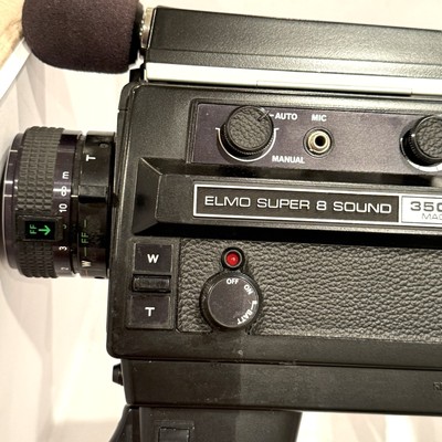 EXC5] Elmo Super 8 sound 350sl Macro vintage movie camera