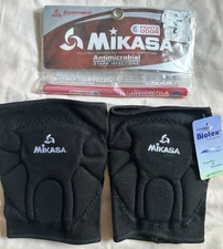 Mikasa Sports Knee Pads Volleyball Advanced Competition Black 1-Pair NIP