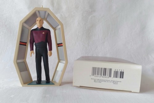 Lot 10 Vintage Star Trek Hallmark Ornaments Kirk Next Generation Space Vessels - Picture 7 of 23
