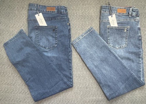 joules DENIM Simone Girlfriend Jeans Size 10 OR 12 NWT - Picture 3 of 26