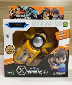 Color Box Tobot Transform Car Action Doll MINI Warrior Car Children's Gift