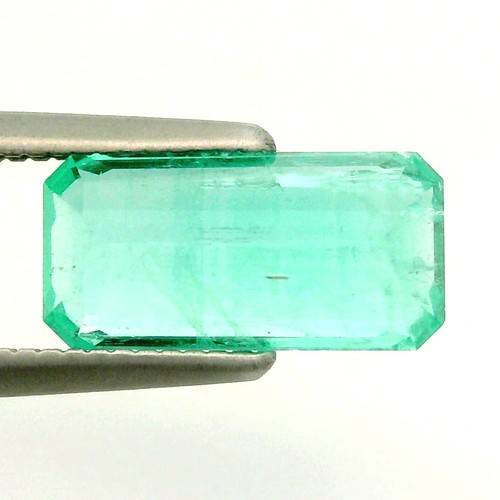 1.99Ct "GFCO" CERTIFIED ! GORGEOUS NATURAL GREEN COLOMBIAN EMERALD - Picture 2 of 7