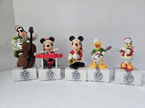 Hallmark Christmas Singing band set of 5 Disney Mickey Mouse works