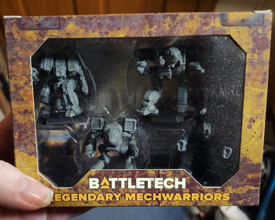 BattleTech Legendary Mechwarriors Force Pack Sealed OOP