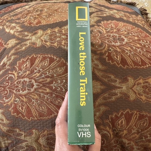 National Geographic Video - Love Those Trains (VHS, 1986) Railway Video Tape - Picture 6 of 13