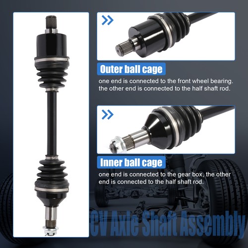 Pair Rear Left Right CV Axles For Textron Off Road Wildcat Trail 700 2014-2018 - Picture 3 of 8