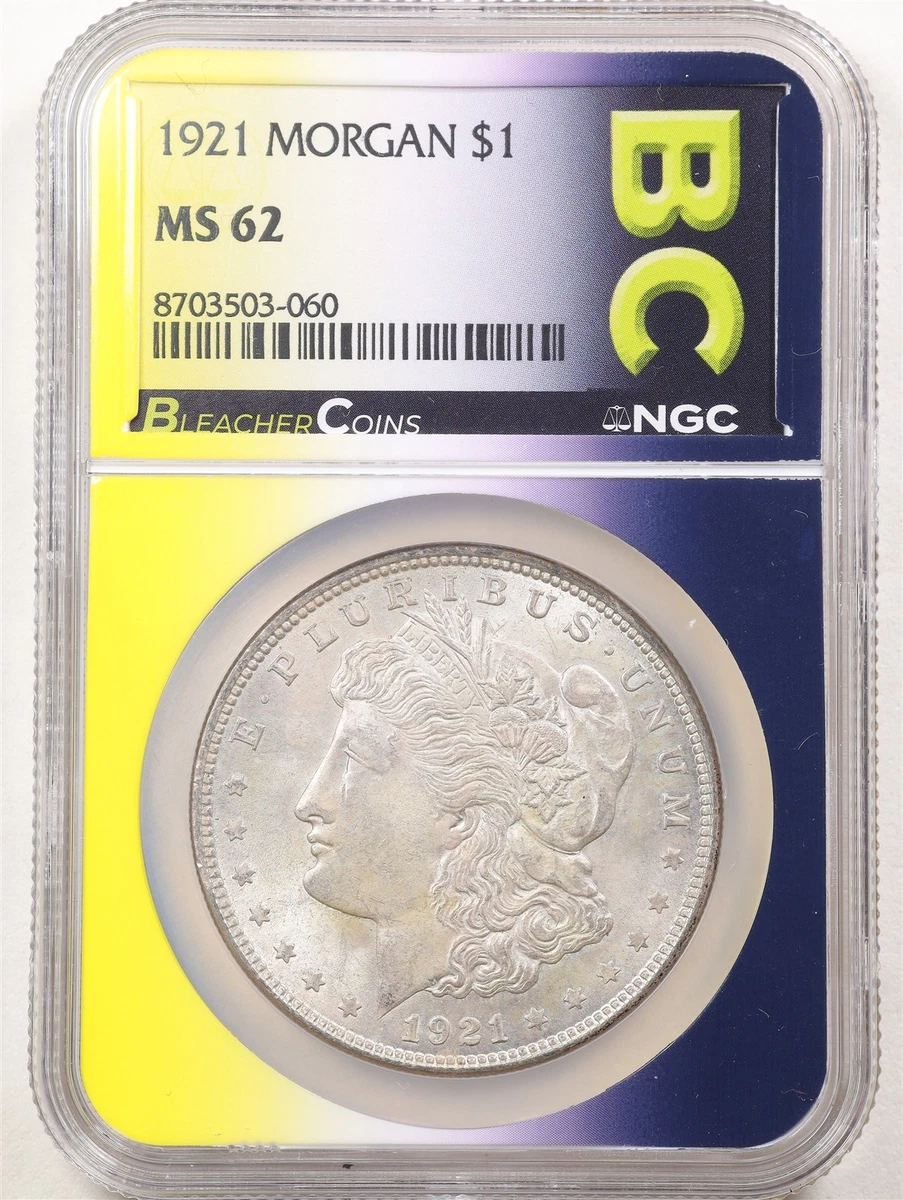 MS 62 Graded 1921 Year Morgan US Dollars (1878-1921) for sale | eBay
