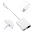 Type-C 100M Ethernet Thin USB-C to RJ45 Ethernet Driver Free Network Converter