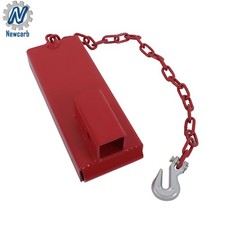 2" Hitch Receiver Trailers Forklift Towing Adapter Pallet Forks Attachment