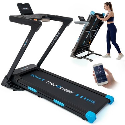 Laufband Elektrisch Klappbar 15,9 km/h Heimtrainer Fitness Bluetooth 140kg