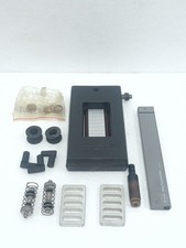 OIL MIST DETECTOR KIT WITH SLING PSYCHROMETER INCOMPLETE SET IN WOODEN CASE