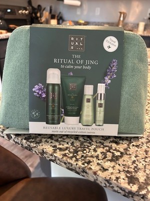 RITUALS The Ritual of Jing Travel Set   Foaming Shower Gel 1.7 oz, Body Cream 2.