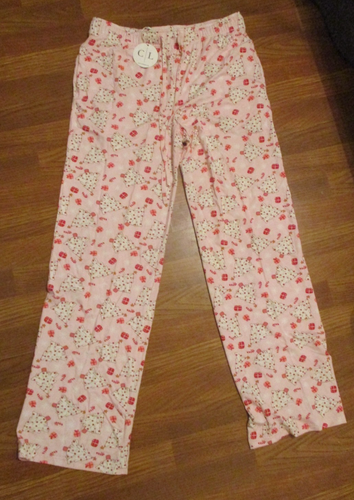 Caden Lane~Ladies Christmas Theme~Pink Pajamas Pants~New with Tags~Size Large - Picture 1 of 12