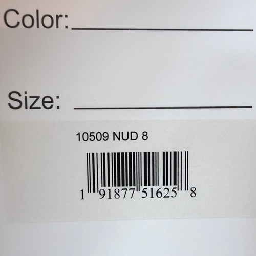 Mac Duggal Beaded Sequin Embellished Nude Sheath Dress Formal Gown Size 8 - Picture 6 of 14