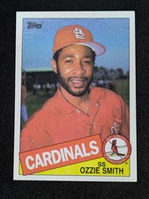 1985 Topps #605 Ozzie Smith St. Louis Cardinals Card
