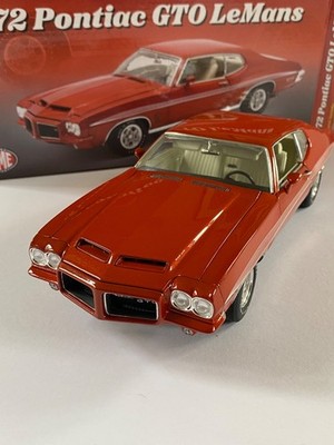 ACME 1/18 1972 Pontiac GTO LeMans Sundance Orange Ltd A1801226 GMP New 541