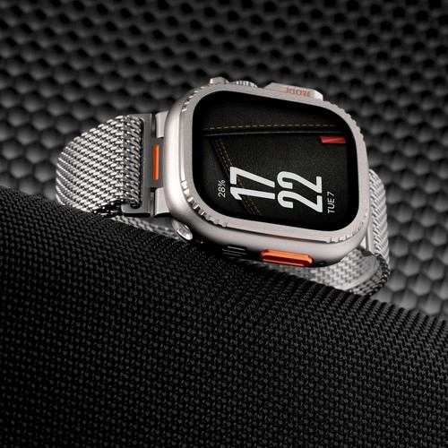 Luxury Stainless Steel Band + Alloy PC Case for Apple Watch 11 10 SE/Ultra 49mm - Picture 6 of 22