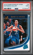 2019 Panini Donruss WNBA #95 Napheesa Collier PSA 9 Rated Rookie Lynx