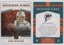 2017 Panini Donruss All-Time Gridiron Kings Dan Marino #31 HOF