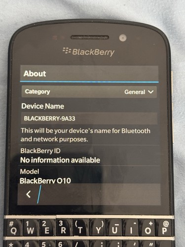 BlackBerry Q10 SQN100-1 16GB. Tested/Works. Charger Cable Included. *Some Flaws* - Photo 8 sur 11