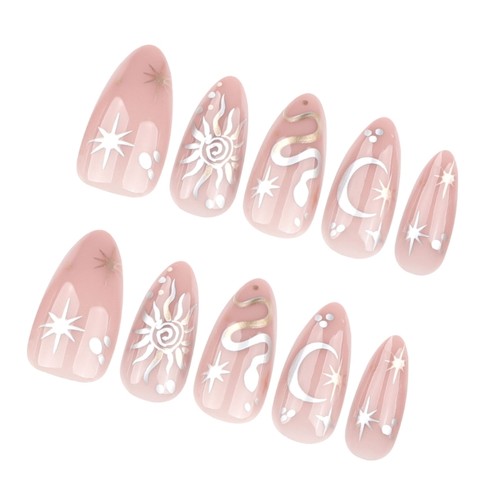 Press On Nail Artificial Nail False Nail Glues On Nail French Nail Tips Gifts - Picture 6 of 8