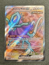 Pokémon TCG Walking Wake EX Scarlet & Violet Temporal Forces Holo Card 189/162