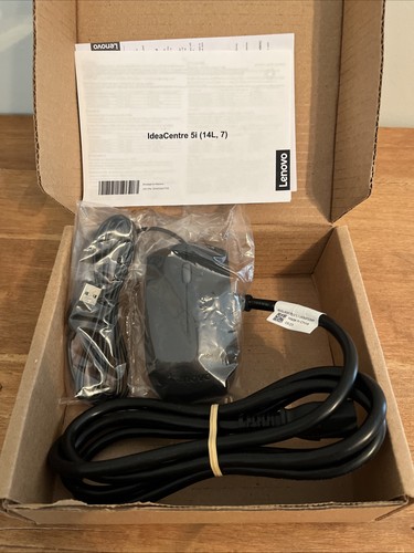 Lenovo IdeaCentre 5i wired USB mouse and power cord. New in box. - Picture 1 of 8