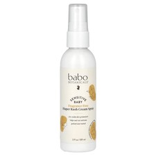 Sensitive Baby, Diaper Rash Cream Spray, Fragrance Free, 3 fl oz 89 ml