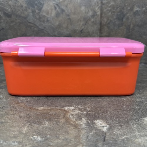 Bento 2 Compartment Lunch Box 8oz Thermos Food Jar Ice Pack Pink Mason Huis New - Picture 13 of 16