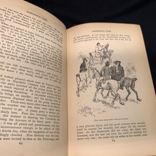 Rarely Old Book 1897 Mansfield Park Jane Austen Hugh Thomson Illustrated. #052 - Picture 22 of 23