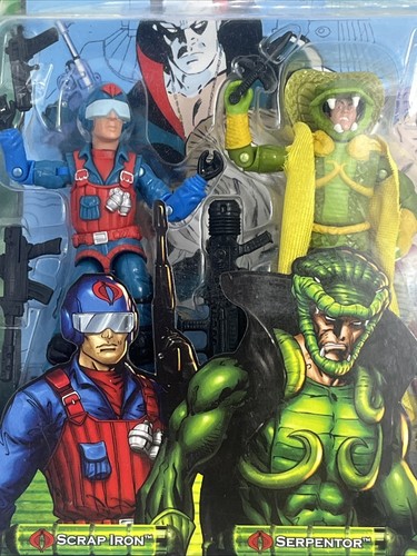 2004 GI Joe Valor VS Venom-Scrap Iron-Serpentor NO-Firefly OPEN BOX - Picture 5 of 12