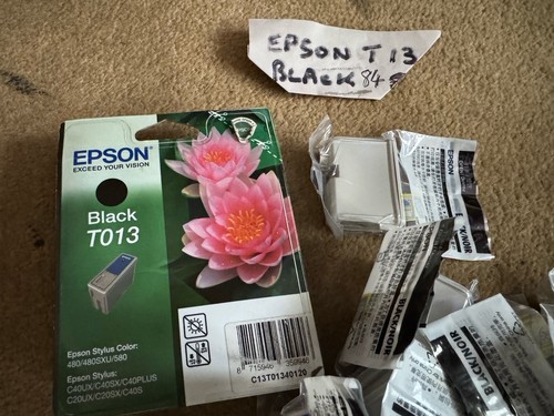 Large Bundle of Epson T013 T014 &T019 Ink Cartridges - 第 4/10 張圖片