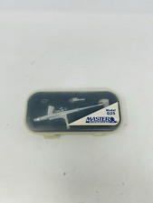 Master Airbrush G25 Gravity Feed Dual Action Airbrush w/ Case Used B43