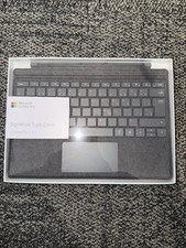 New FRENCH Microsoft 1725 Type Cover Grey for Surface Pro 3 4 5 6 7 FFQ-00142