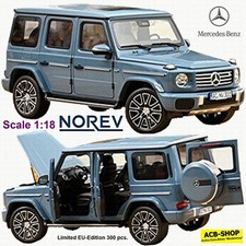 Mercedes-Benz G-Class 2024 W 465 Vintage Blue blau metallic 1:18 Norev 183034