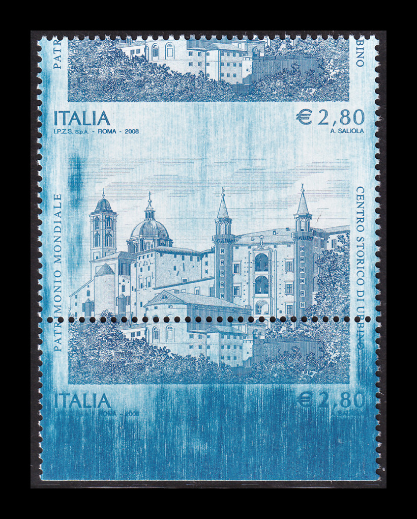 ITALY 2008 - HISTORIC CENTER OF URBINO GREAT VARIETY MNH - SAXON € 1,000