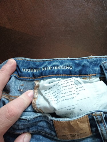 American Eagle Super High Rise Jegging Women’s Size 4 Regular Next Level Stretch - Bild 12 von 20