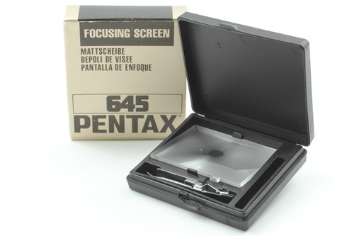 Near MINT Pentax UA-21 Focusing Screen Microprism Matte 645 645N 645NII Japan