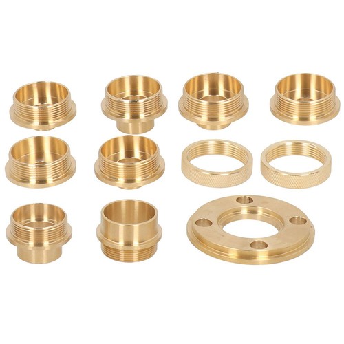 Essential 11PCS Brass Template Guide Bushing Set for Woodworking Enthusiasts - Picture 7 of 12