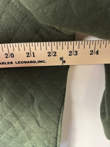 COOFANDY Stepp Sweatshirt Herren L grün Strick 1/4 Druckknöpfe Freizeit Pullover Preppy - Bild 7 von 10