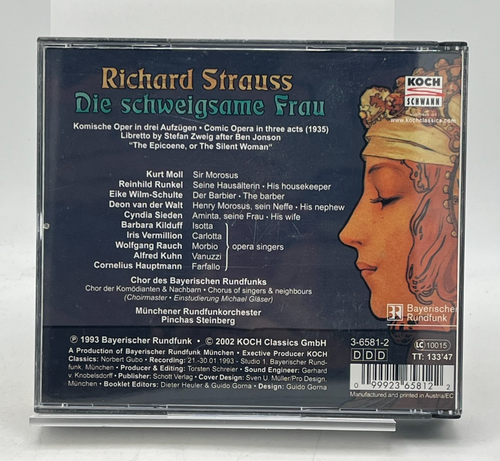 Richard Strauss: Die Schweigsame Frau 2 CD 2002 - Picture 2 of 2