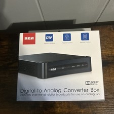 RCA Digital to Analog Converter Box brand new